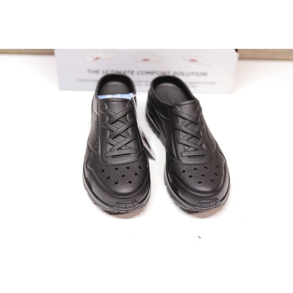 Skechers Women's Arch Fit Uno To The Max Clogs Black 8 - Picture 7 of 7